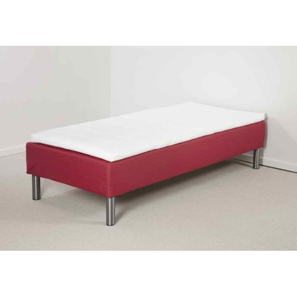 Lea Gold boksmadras 90 x 190 med topmadras og ben