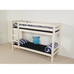 PAKKETILBUD Lasse kjeseng 70 x 200 cm inkl. lamelbunde og 2 koldskumsmadrasser