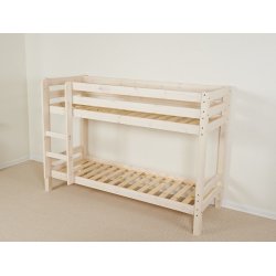 Lasse kjeseng hvidpigmenteret 70 x 200 cm inkl. lamelbunde 