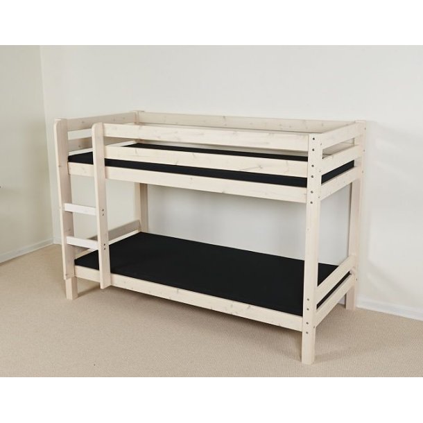 PAKKETILBUD Josefine kjeseng 90 x 200 cm inkl. lamelbunde og 2 ergonomiske springmadrasser