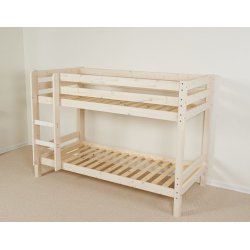 PAKKETILBUD Josefine kjeseng 90 x 200 cm inkl. lamelbunde og 2 ergonomiske springmadrasser