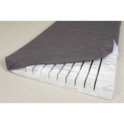 Isabella Pantera madras fast til hrd ml 90 x 200 x 12 cm mrkegrt betrk.