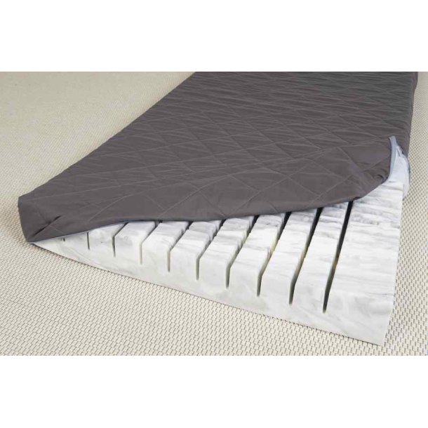 Isabella Pantera madras fast til hrd ml 90 x 200 x 12 cm mrkegrt betrk.